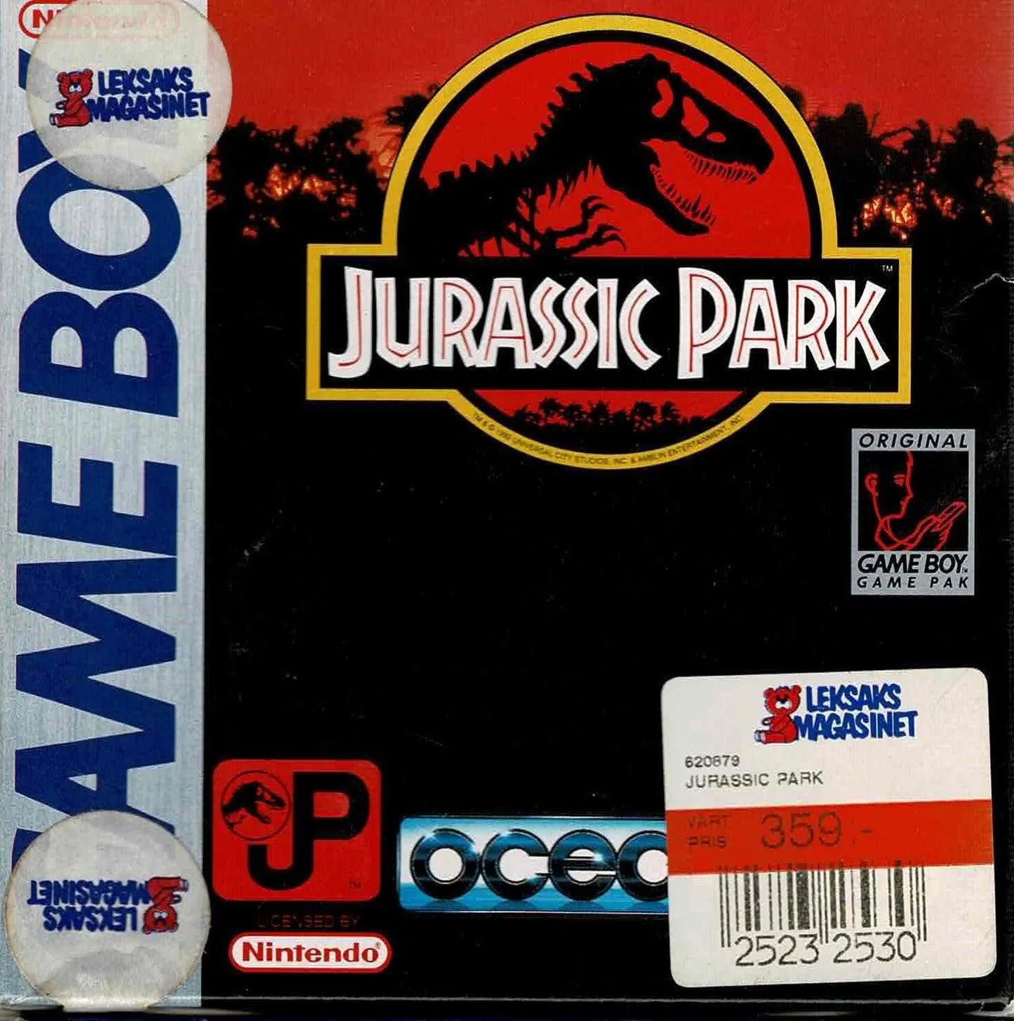 Jurassic Park i æske (SCN u. manual) - ZZGames.dk