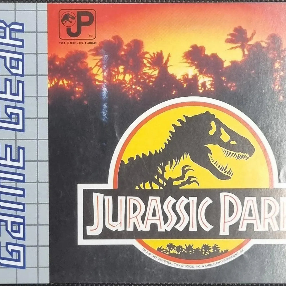 Jurassic Park manual - ZZGames.dk