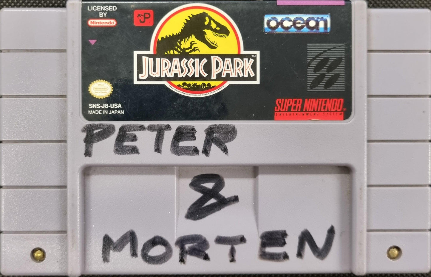Jurassic Park (NTSC) (Tusch på cart) - ZZGames.dk