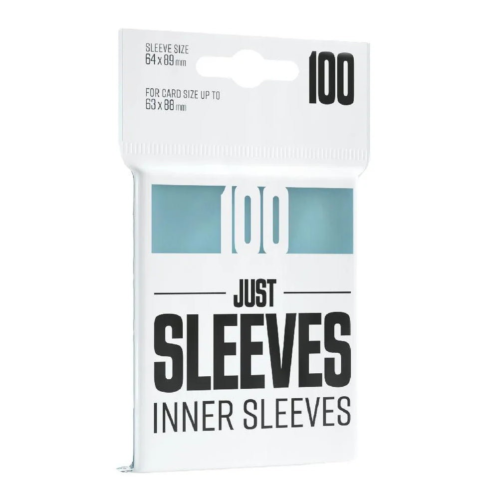 JUST SLEEVES - INNER SLEEVES (64x89mm) - ZZGames.dk