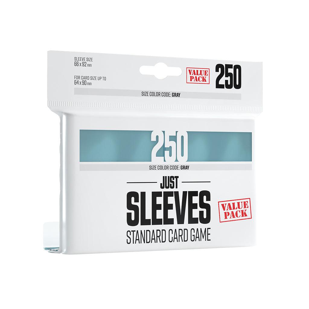 JUST SLEEVES - STANDARD CLEAR VALUE PACK (66x92mm) - ZZGames.dk