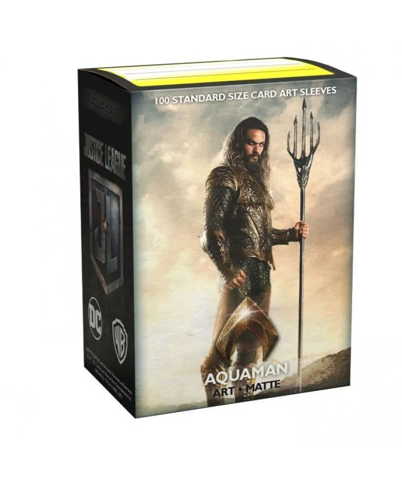 
                  
                    Justice League Aquaman Art Matte Standard (63x88mm) - ZZGames.dk
                  
                