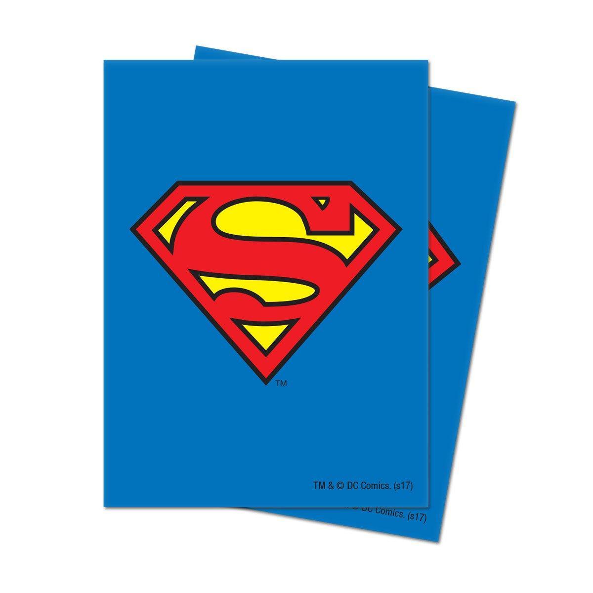 Justice League: Superman Deck Protectors (63,5x88mm) - ZZGames.dk