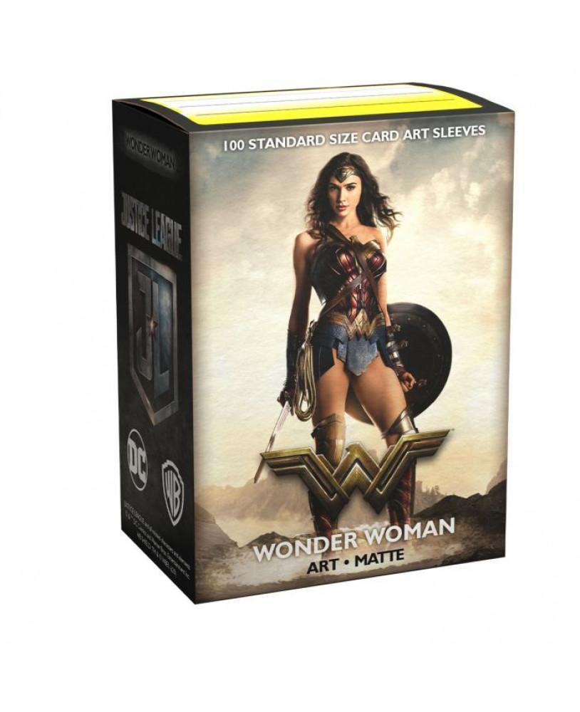 
                  
                    Justice League Wonder Woman Art Matte Standard (63x88mm) - ZZGames.dk
                  
                