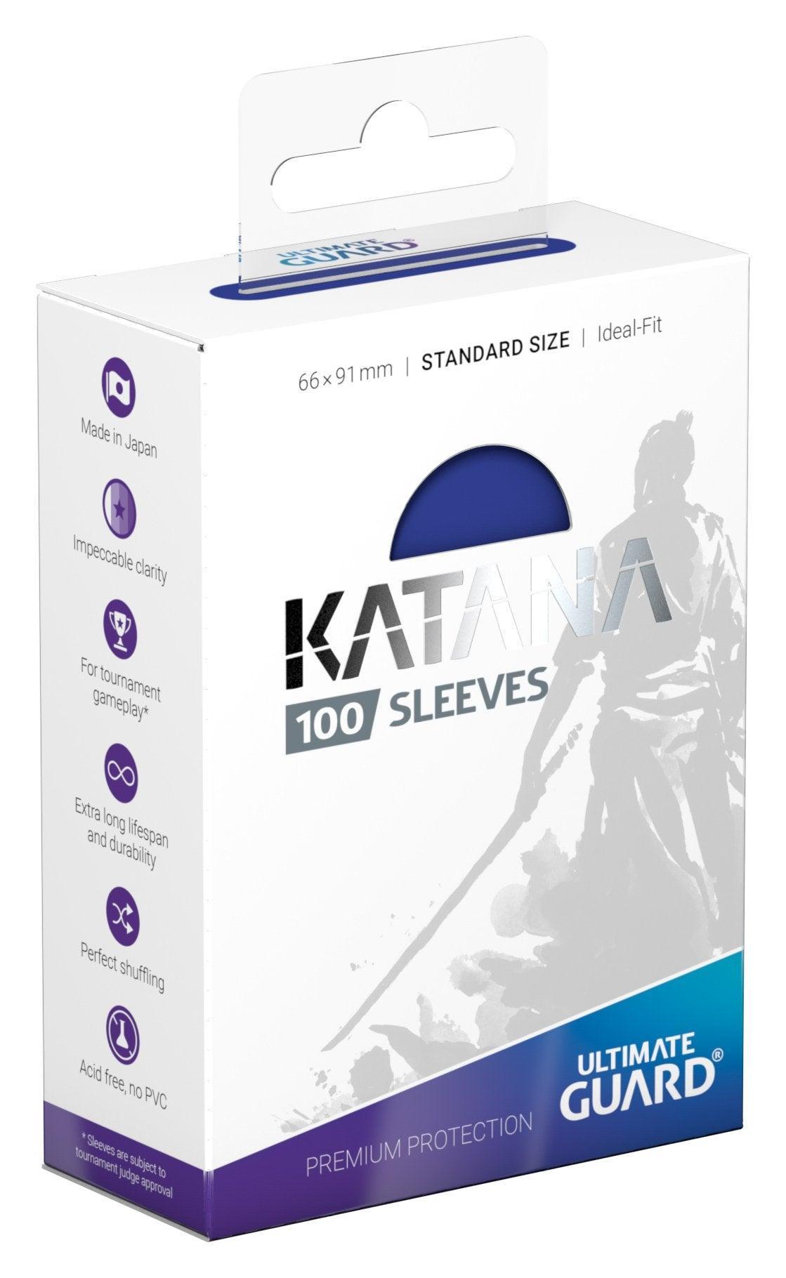 
                  
                    Katana Standard Size - Blue (66x91mm) - ZZGames.dk
                  
                