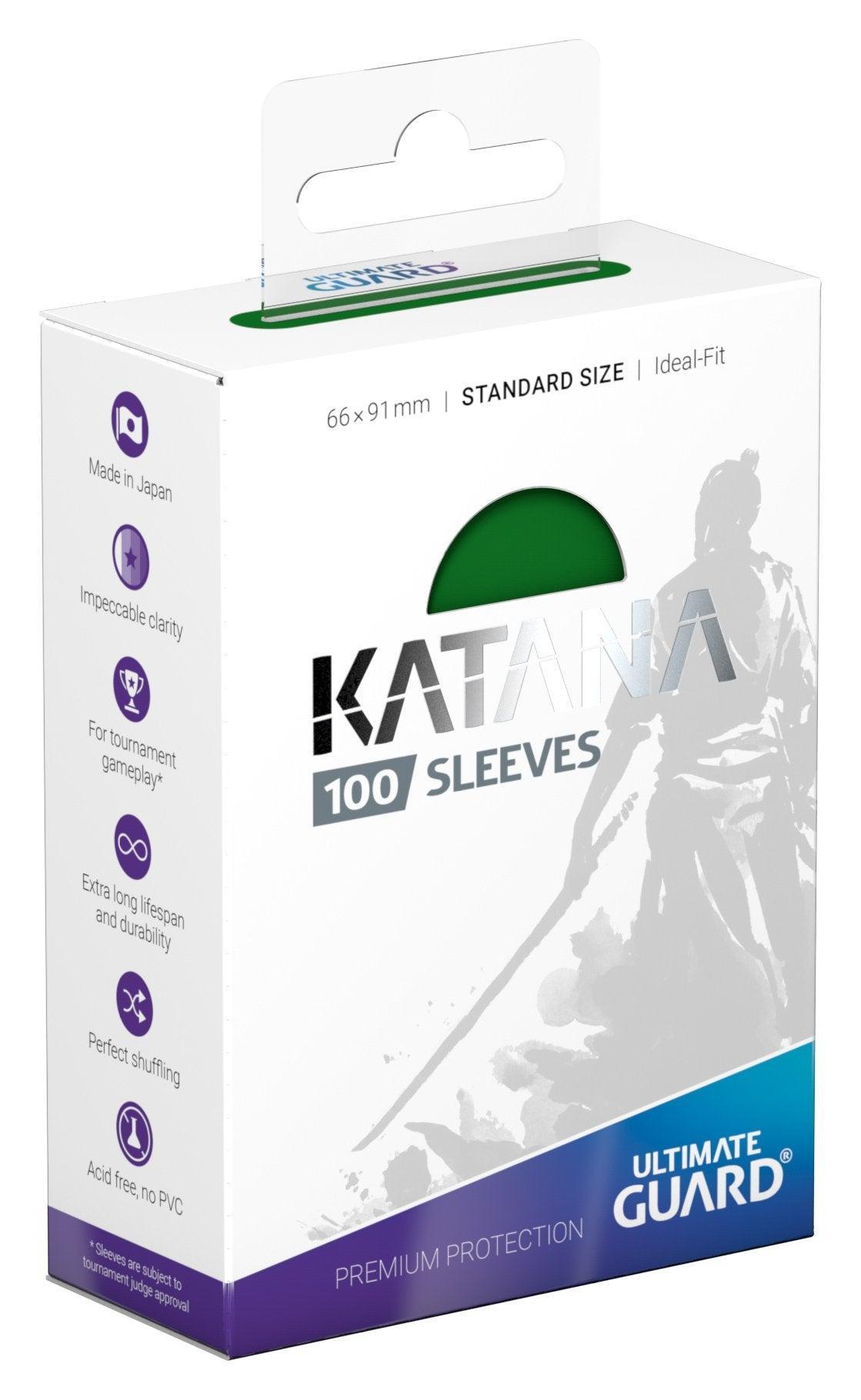 
                  
                    Katana Standard Size - Green (66x91mm) - ZZGames.dk
                  
                