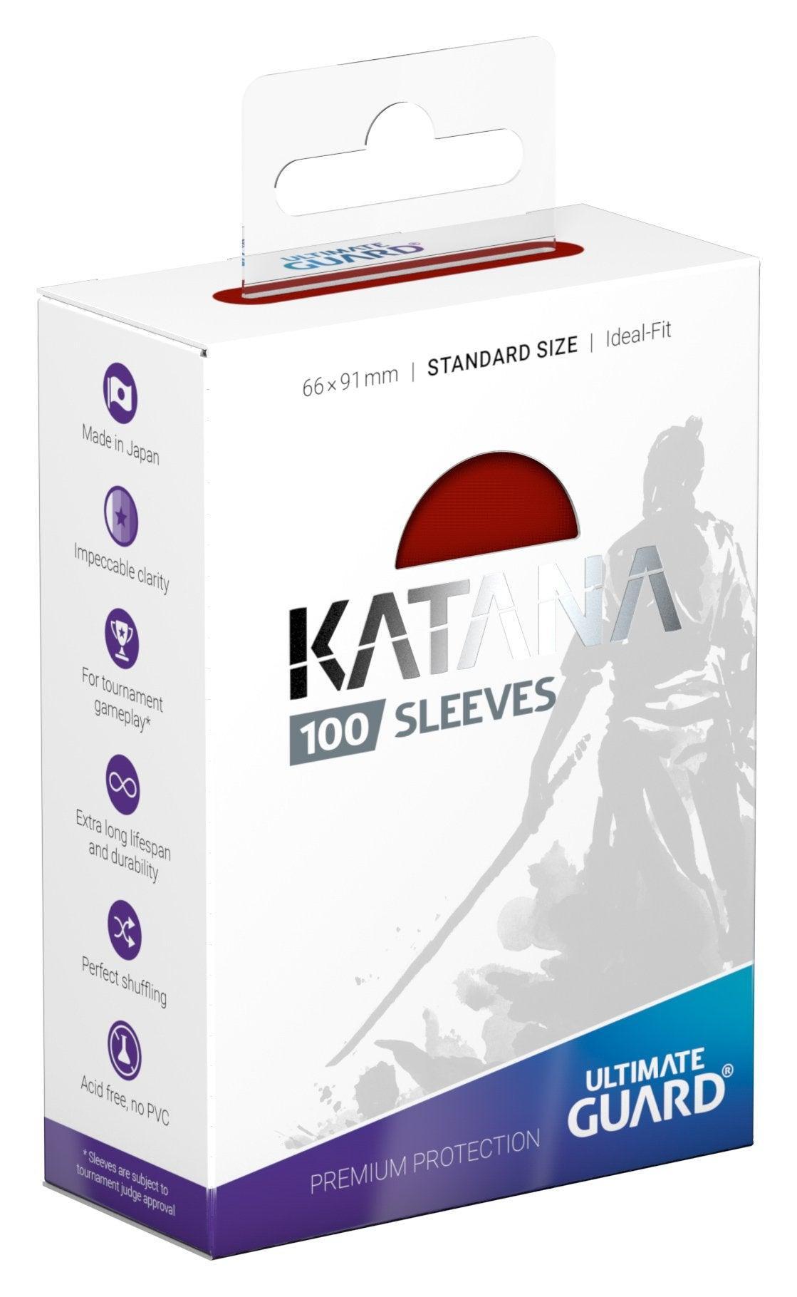 
                  
                    Katana Standard Size - Red (66x91mm) - ZZGames.dk
                  
                