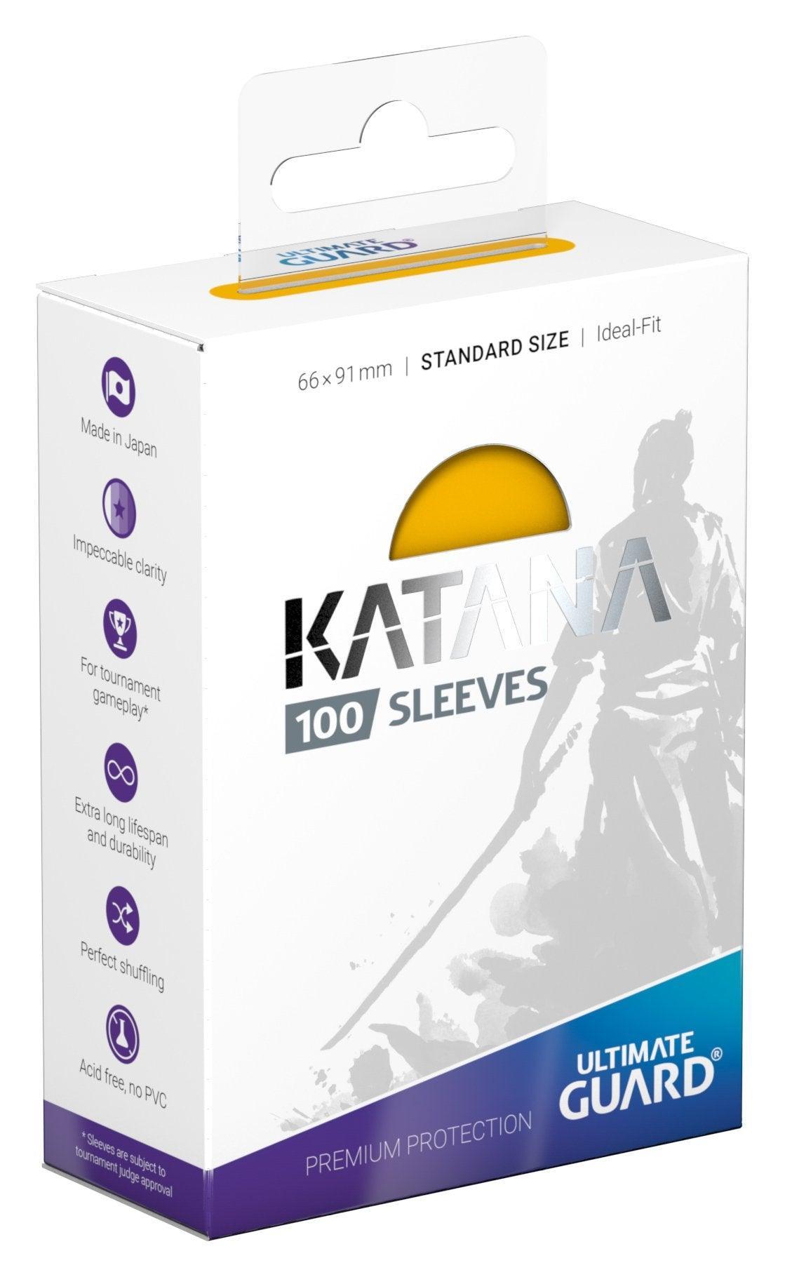
                  
                    Katana Standard Size - Yellow (66x91mm) - ZZGames.dk
                  
                