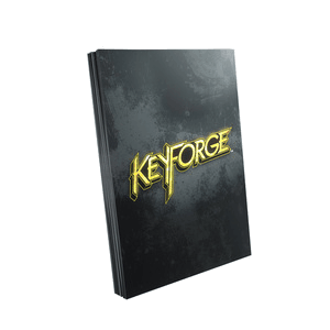 
                  
                    KeyForge Logo Sleeves - Black (66x92mm) - ZZGames.dk
                  
                