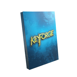 
                  
                    KeyForge Logo Sleeves - Blue (66x92mm) - ZZGames.dk
                  
                