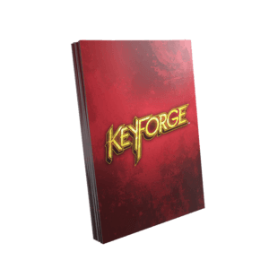
                  
                    KeyForge Logo Sleeves - Red (66x92mm) - ZZGames.dk
                  
                