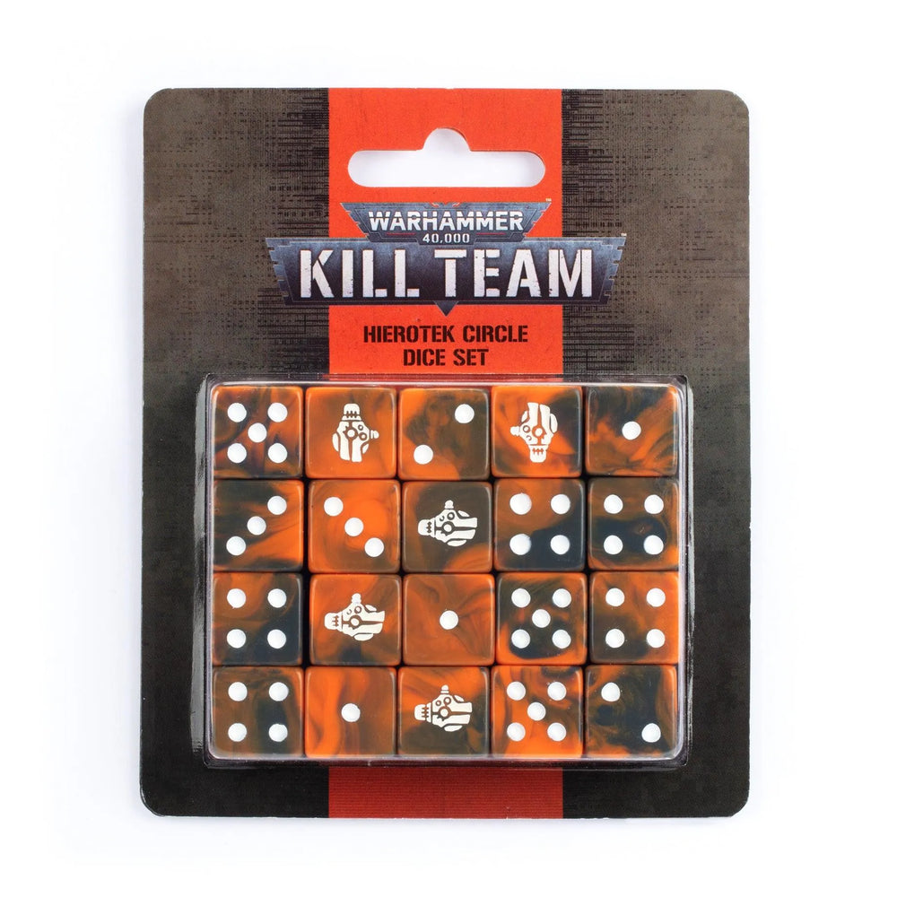 KILL TEAM: HIEROTEK CIRCLE DICE SET - ZZGames.dk