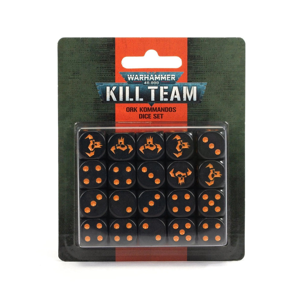 
                  
                    KILL TEAM: ORK KOMMANDOS DICE SET - ZZGames.dk
                  
                