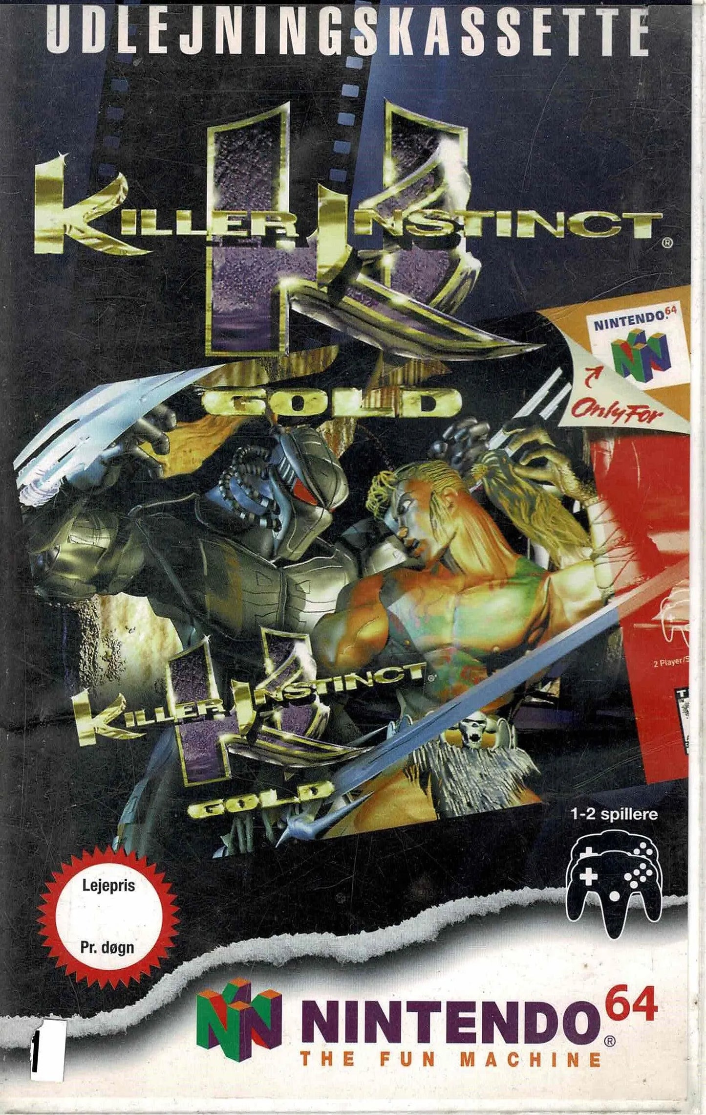 Killer Instinct Gold i udlejningsæske - ZZGames.dk