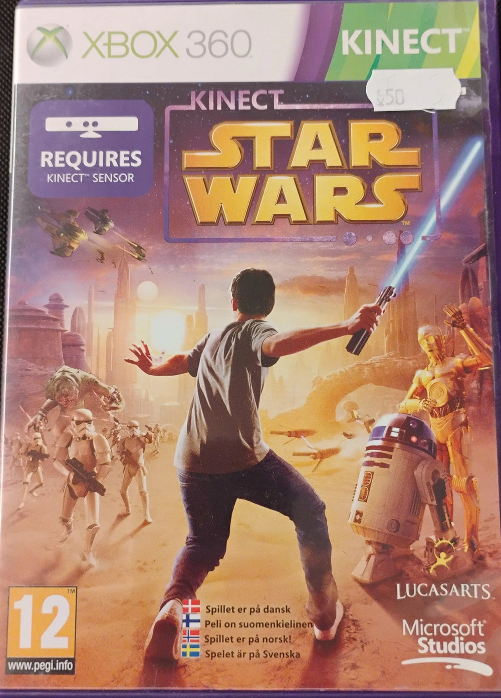 Kinect Star Wars - ZZGames.dk