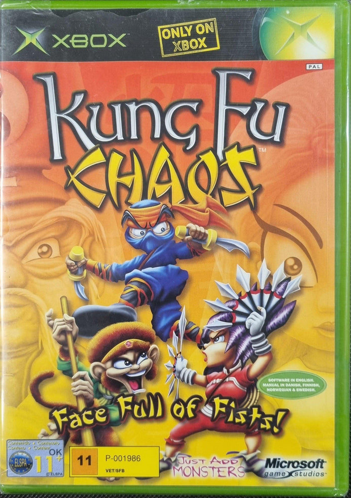 Kung Fu Chaos (forseglet) (m. brud i forsegling) - ZZGames.dk