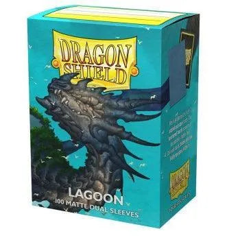 Dragon Shield Dual Matte Sleeves - Lagoon 'Saras' (63x88mm) - ZZGames.dk