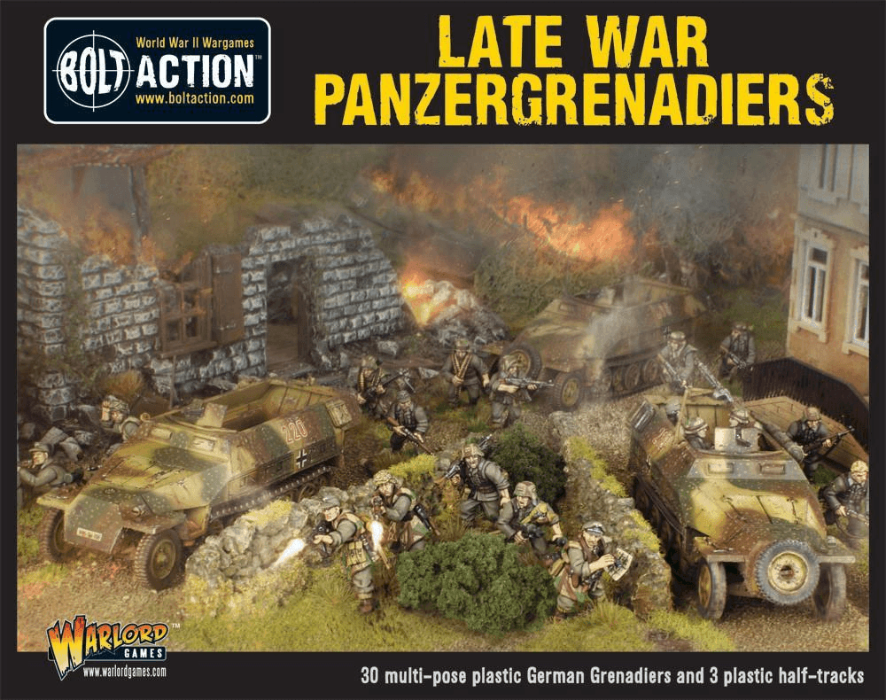 Late War Panzergrenadiers (30+ 3 Hanomags) - ZZGames.dk