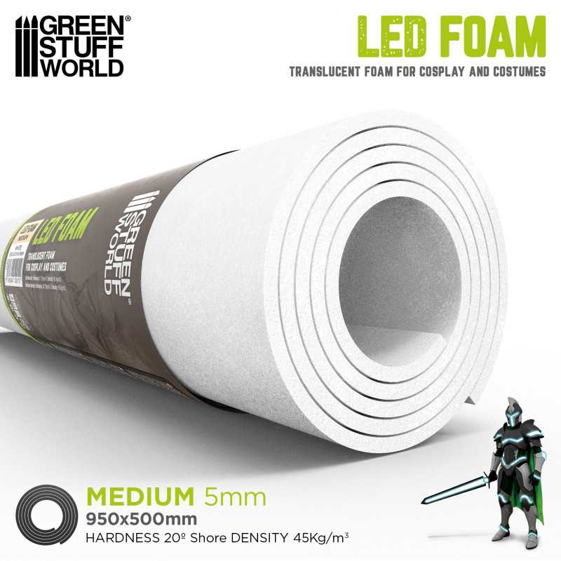LED foam 5mm - Medium hardness
