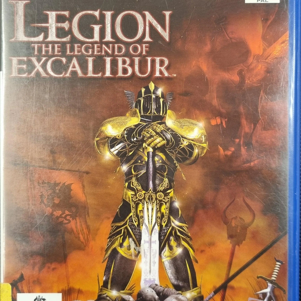 Legion: The Legend of Excalibur (slid på front cover - ZZGames.dk