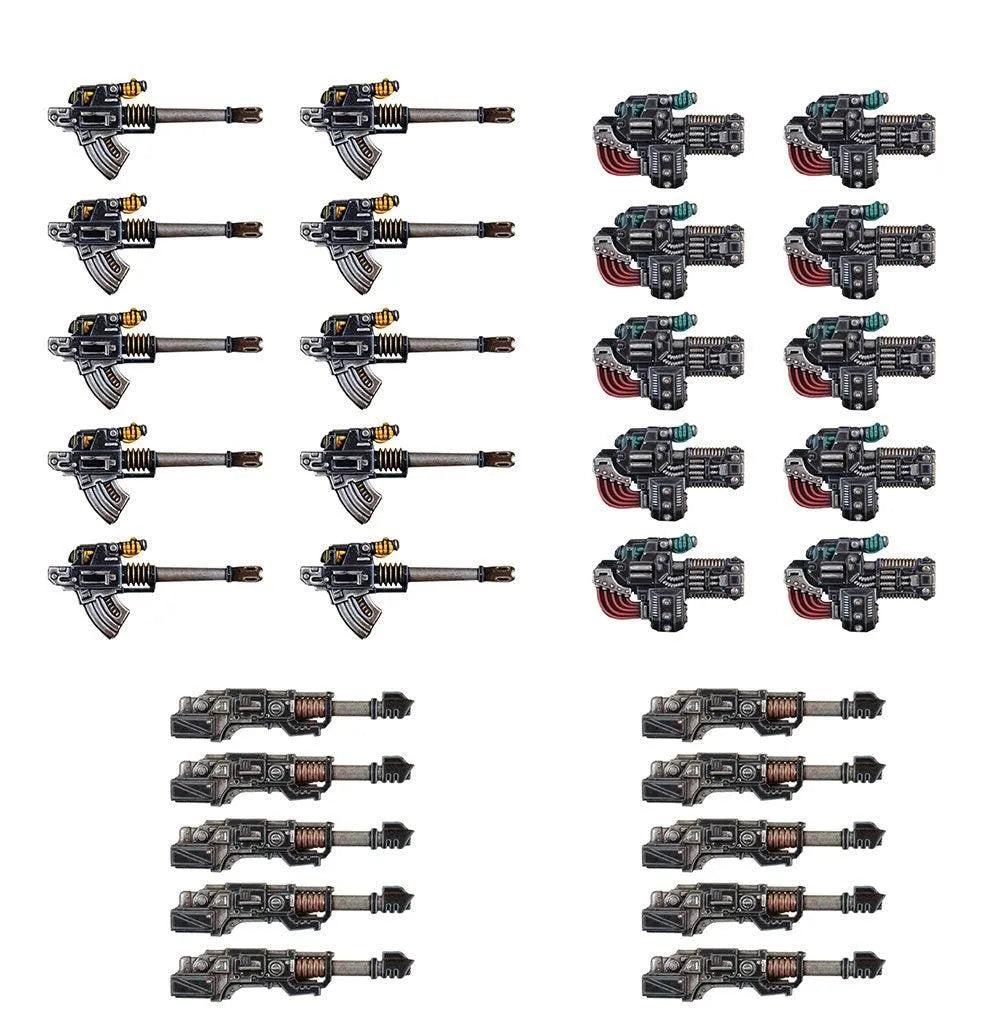 LEGIONES ASTARTES: VOLKITE CULVERINS & LASCANNONS - ZZGames.dk