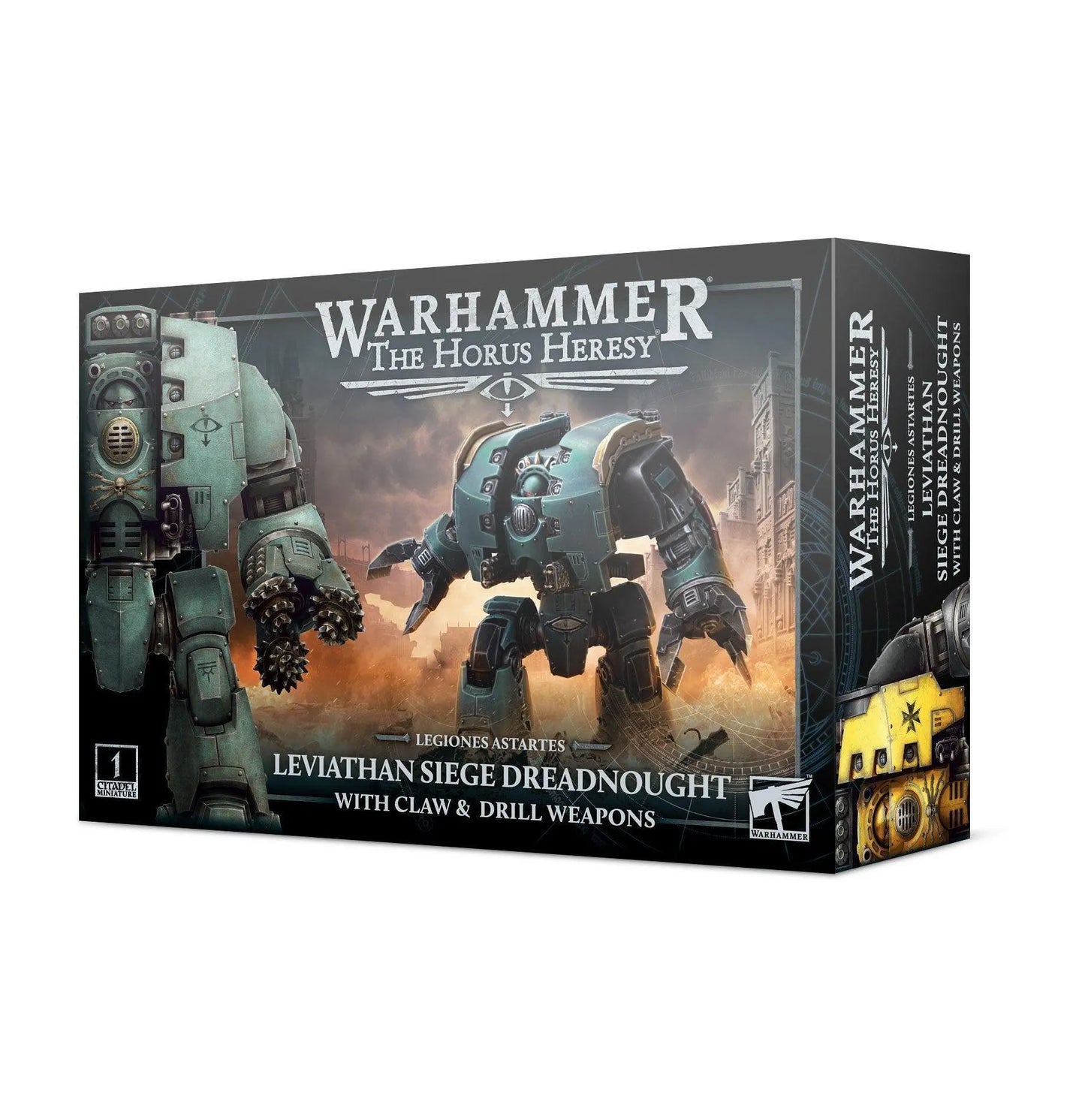 LEGIONES ASTARTES: LEVIATHAN DREADNOUGHT WITH CLAWS/DRILLS - ZZGames.dk