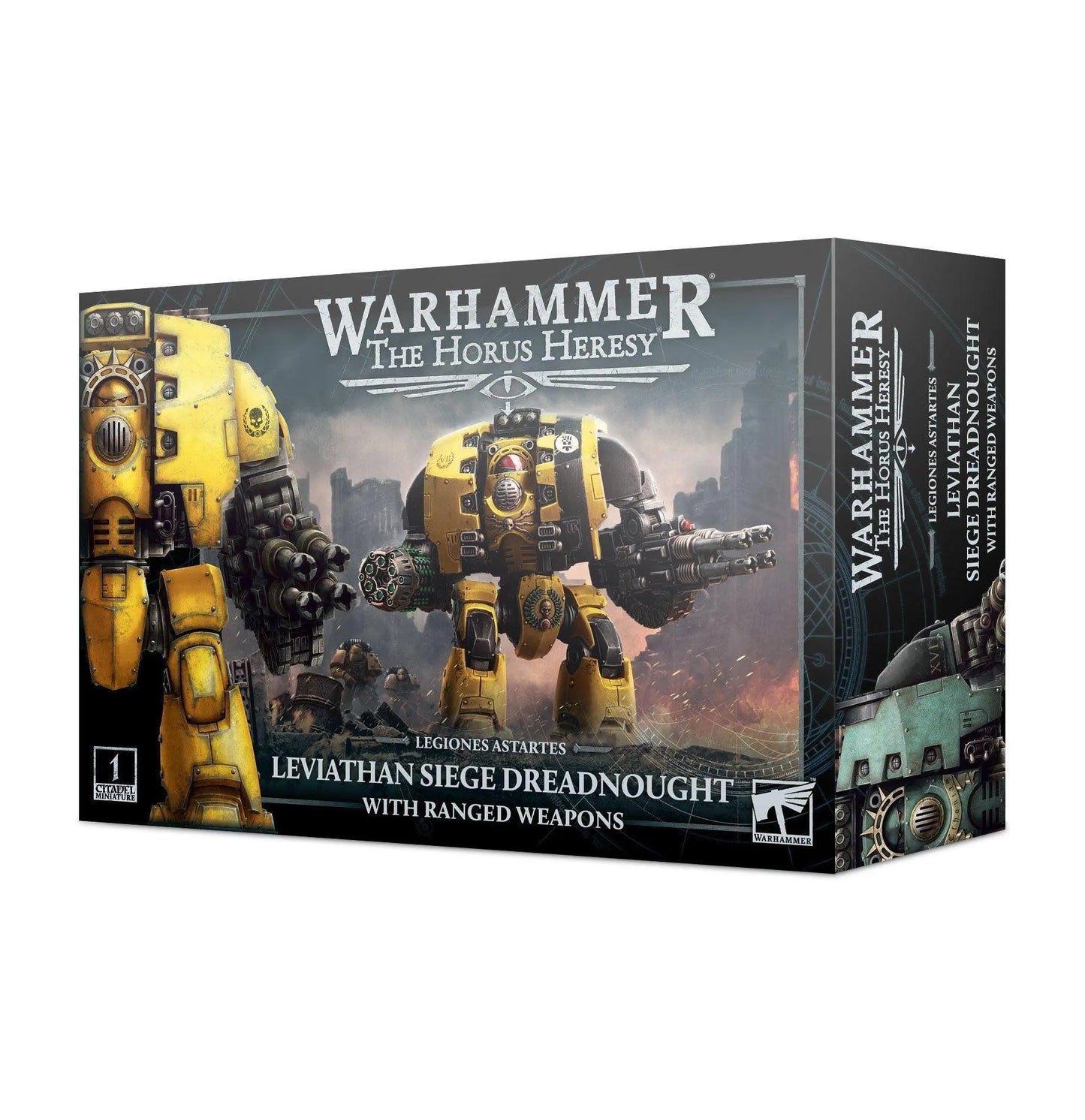 LEGIONES ASTARTES: LEVIATHAN DREADNOUGHT WITH RANGED WEAPONS - ZZGames.dk