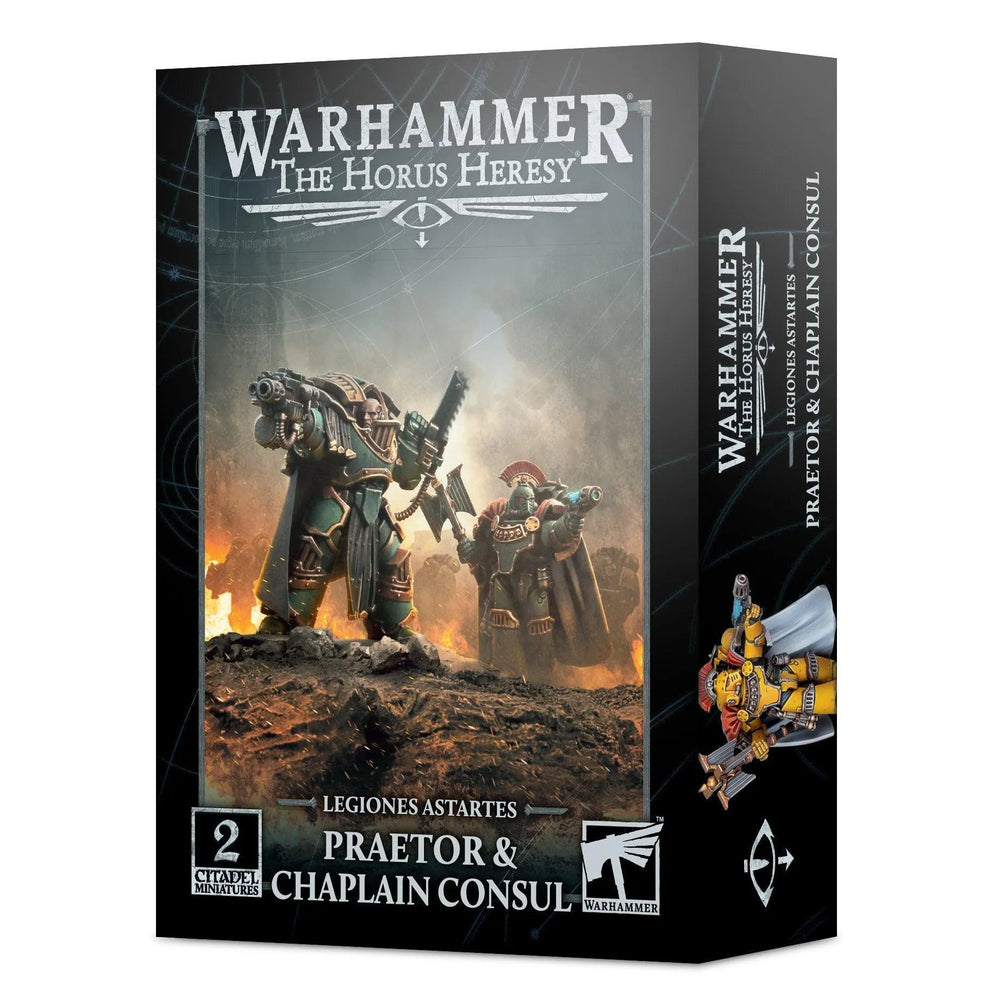 LEGIONES ASTARTES: PRAETOR & CHAPLAIN CONSUL - ZZGames.dk