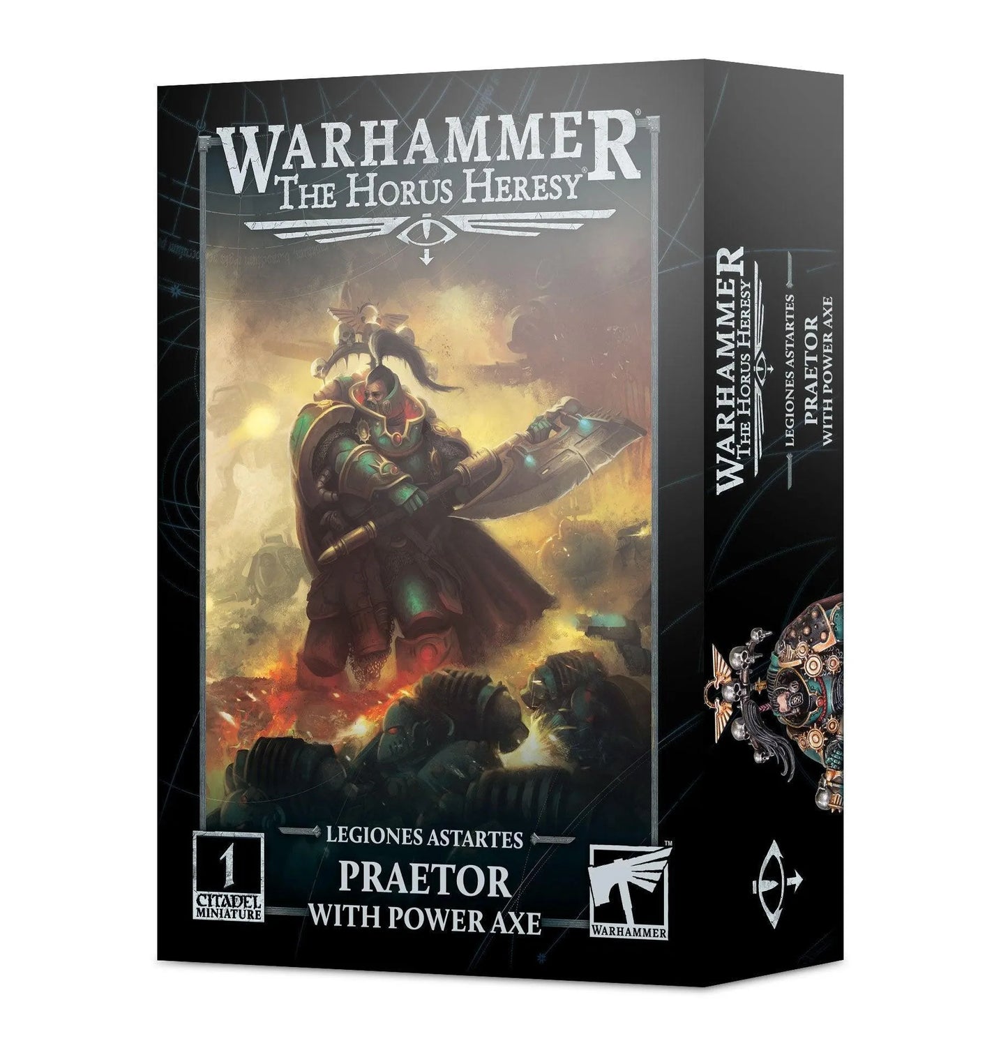 LEGIONES ASTARTES: PRAETOR WITH POWER AXE - ZZGames.dk