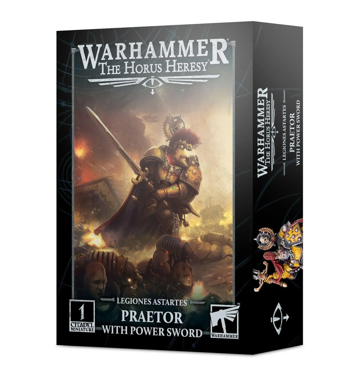 LEGIONES ASTARTES: PRAETOR WITH POWER SWORD - ZZGames.dk