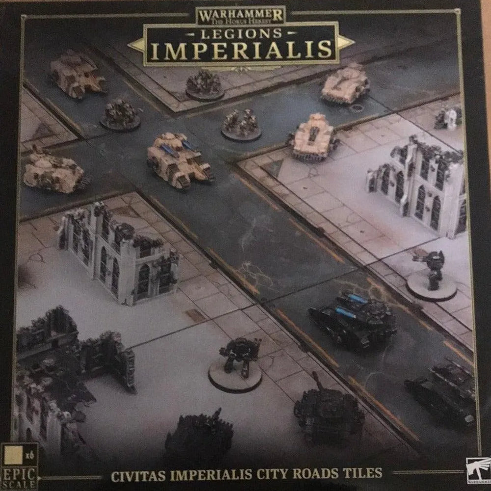 Legions Imperialis: Civitas Imperialis City Road Tiles - ZZgames.dk