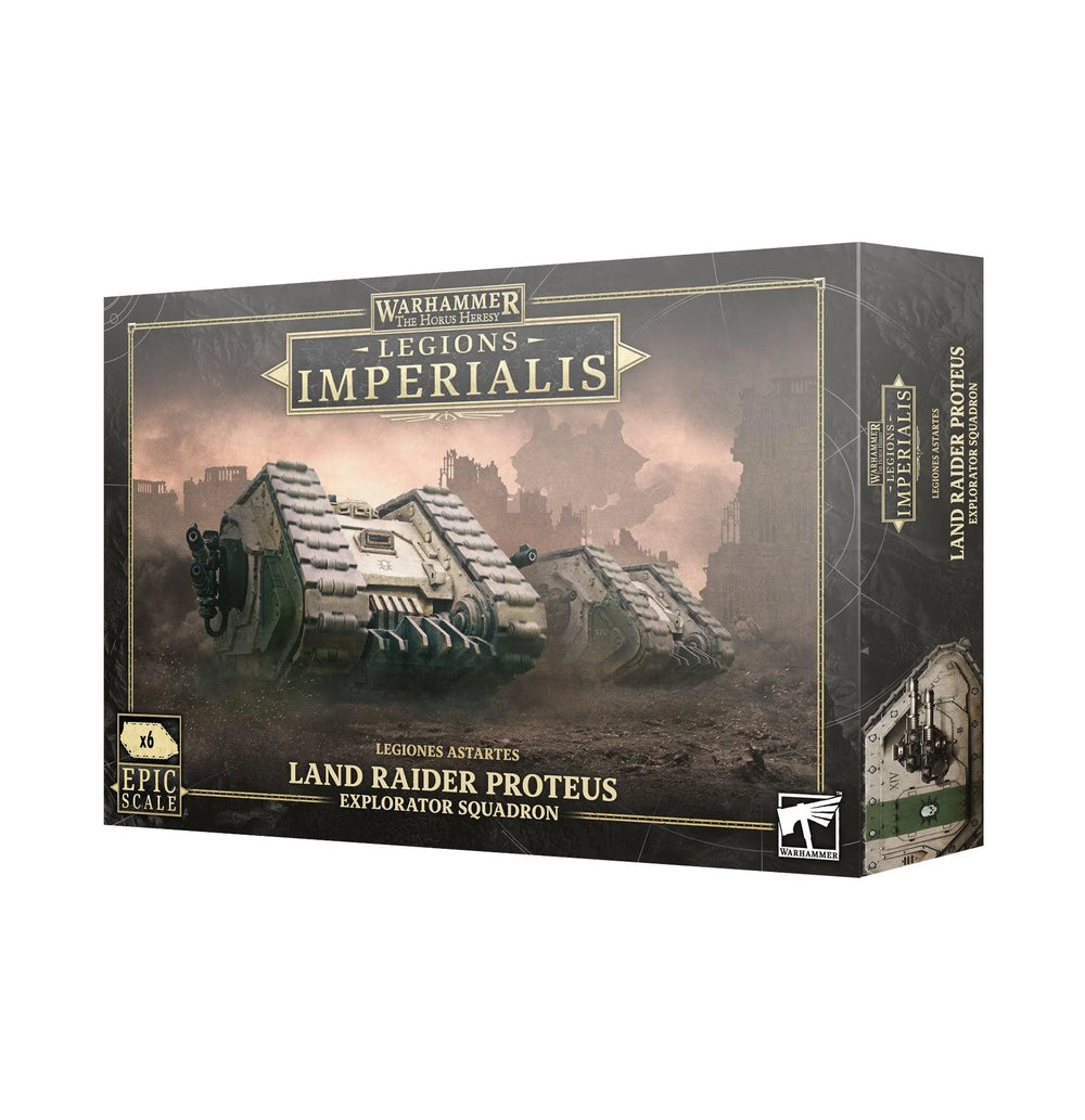 LEGIONS IMPERIALIS: LAND RAIDER PROTEUS EXPLORATOR SQUADRON - ZZGames.dk