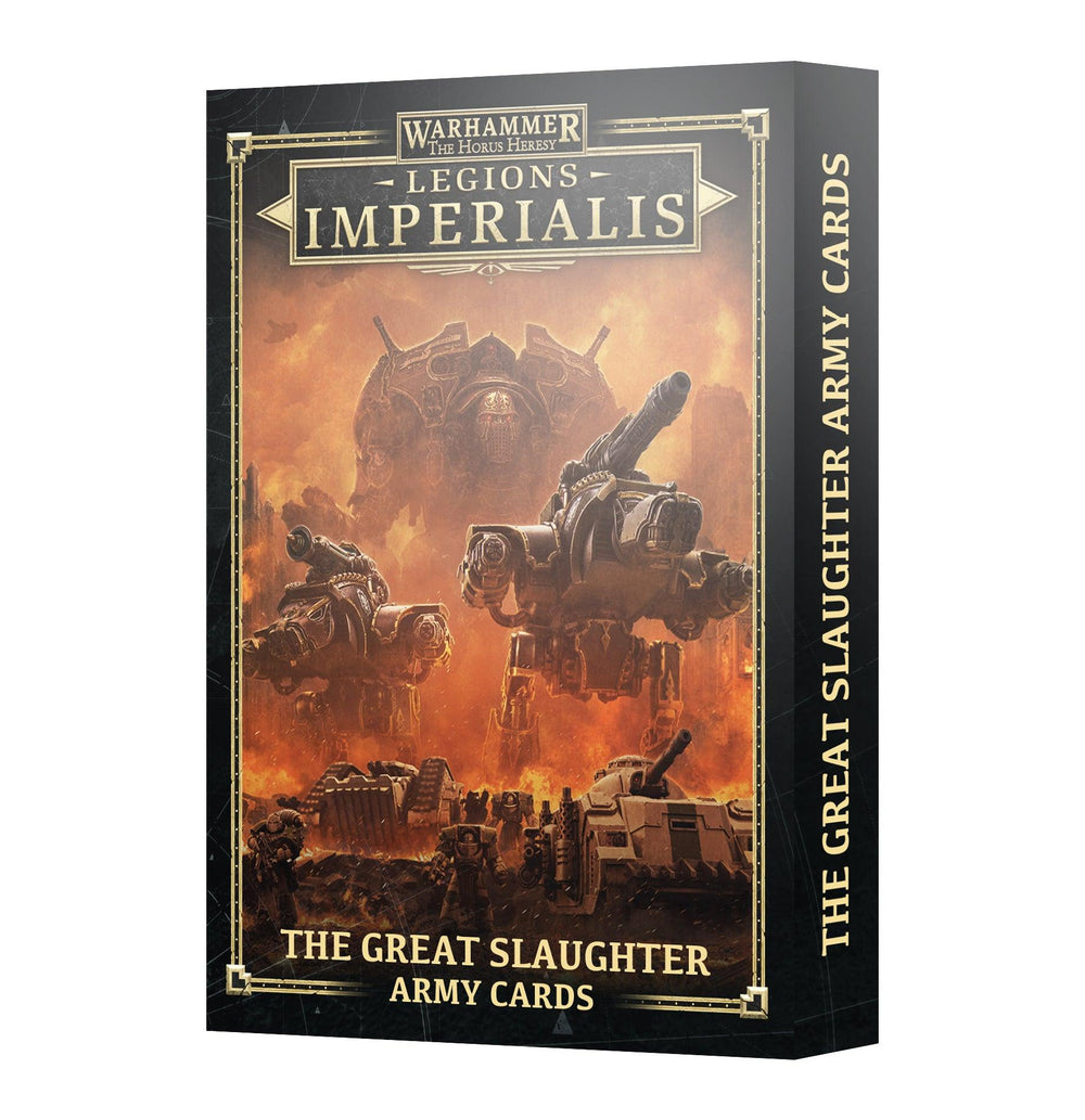 LEGIONS IMPERIALIS: THE GREAT SLAUGHTER ARMY CARDS - ZZGames.dk
