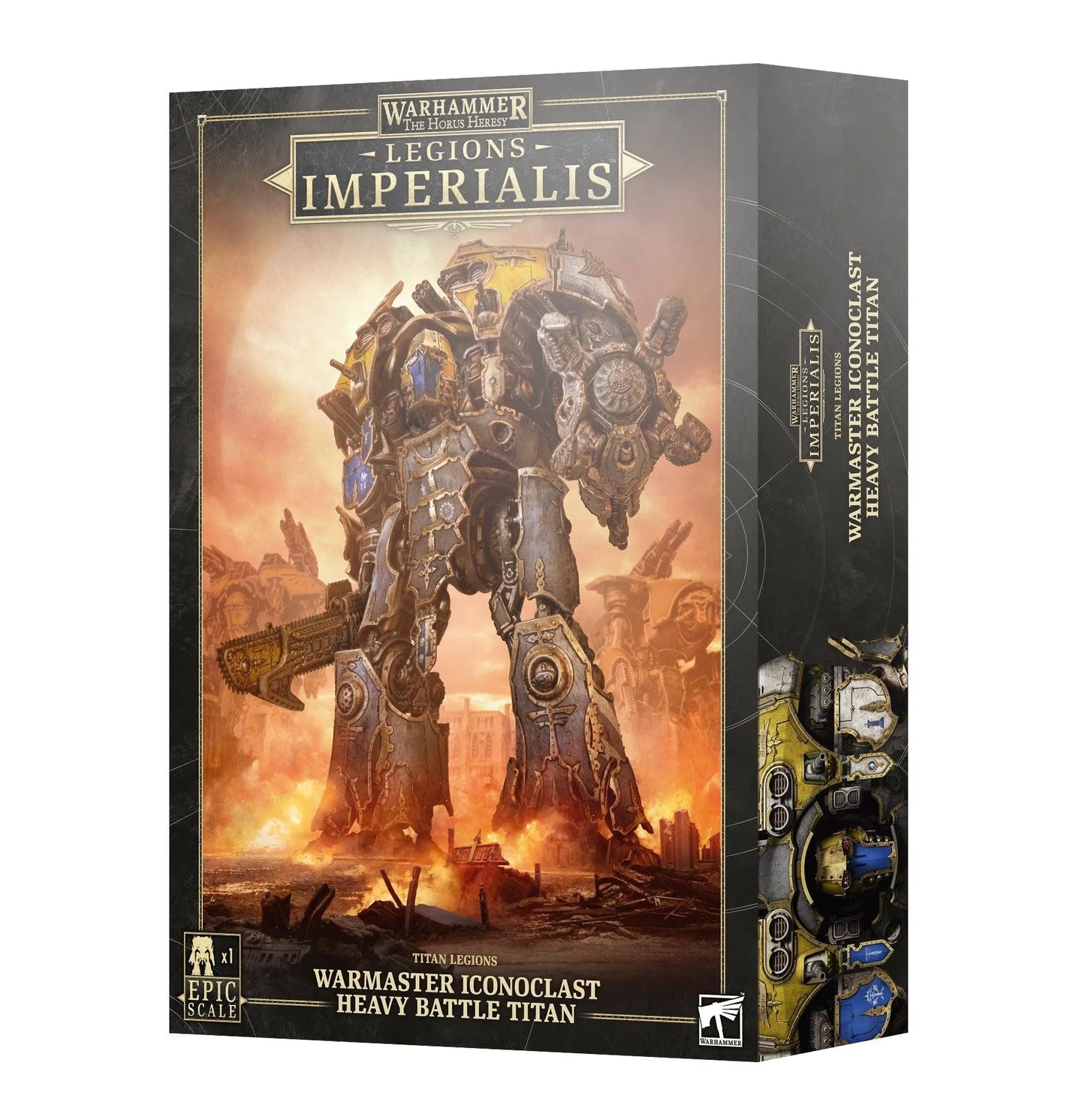 Legions Imperialis: Warmaster Iconoclast Heavy Battle Titan - ZZgames.dk