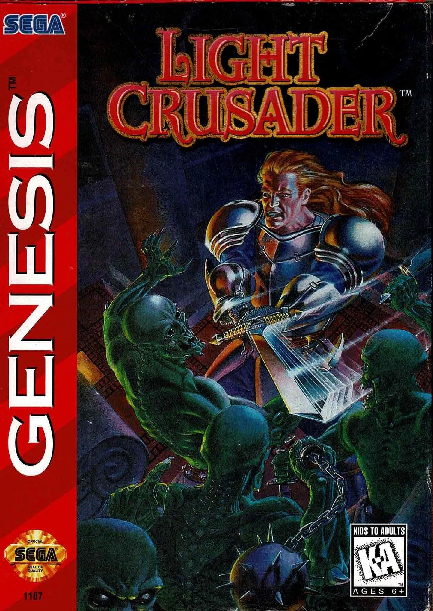 Light Crusader (Genesis) - ZZGames.dk