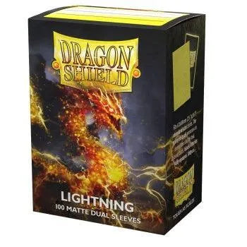 Dragon Shield Dual Matte Sleeves - Lightning 'Ailia' (63x88mm) - ZZGames.dk