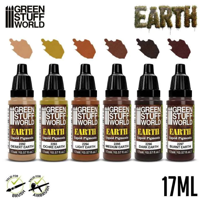 Liquid Pigments Set - Earth - ZZGames.dk