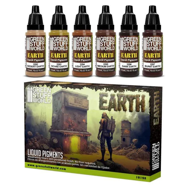 Liquid Pigments Set - Earth - ZZGames.dk