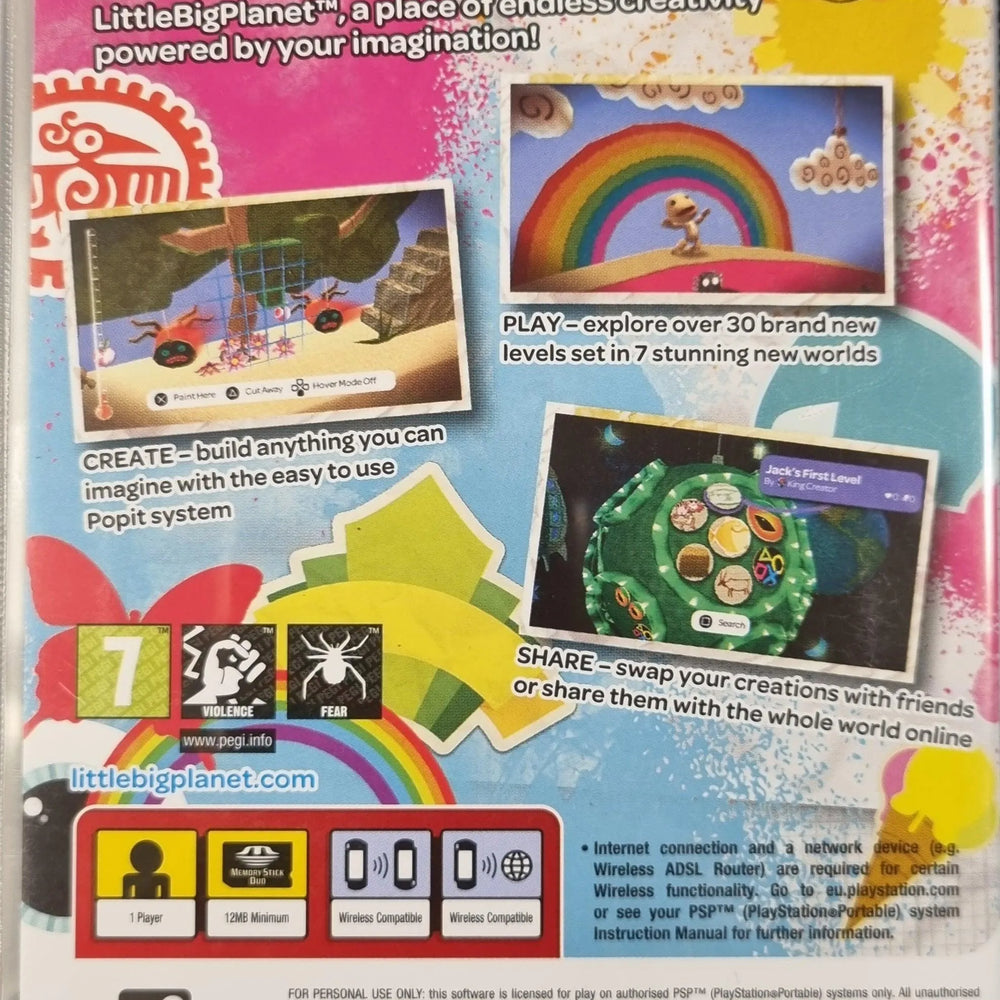 LittleBigPlanet (Display Purpose Only, u. manual) - ZZGames.dk