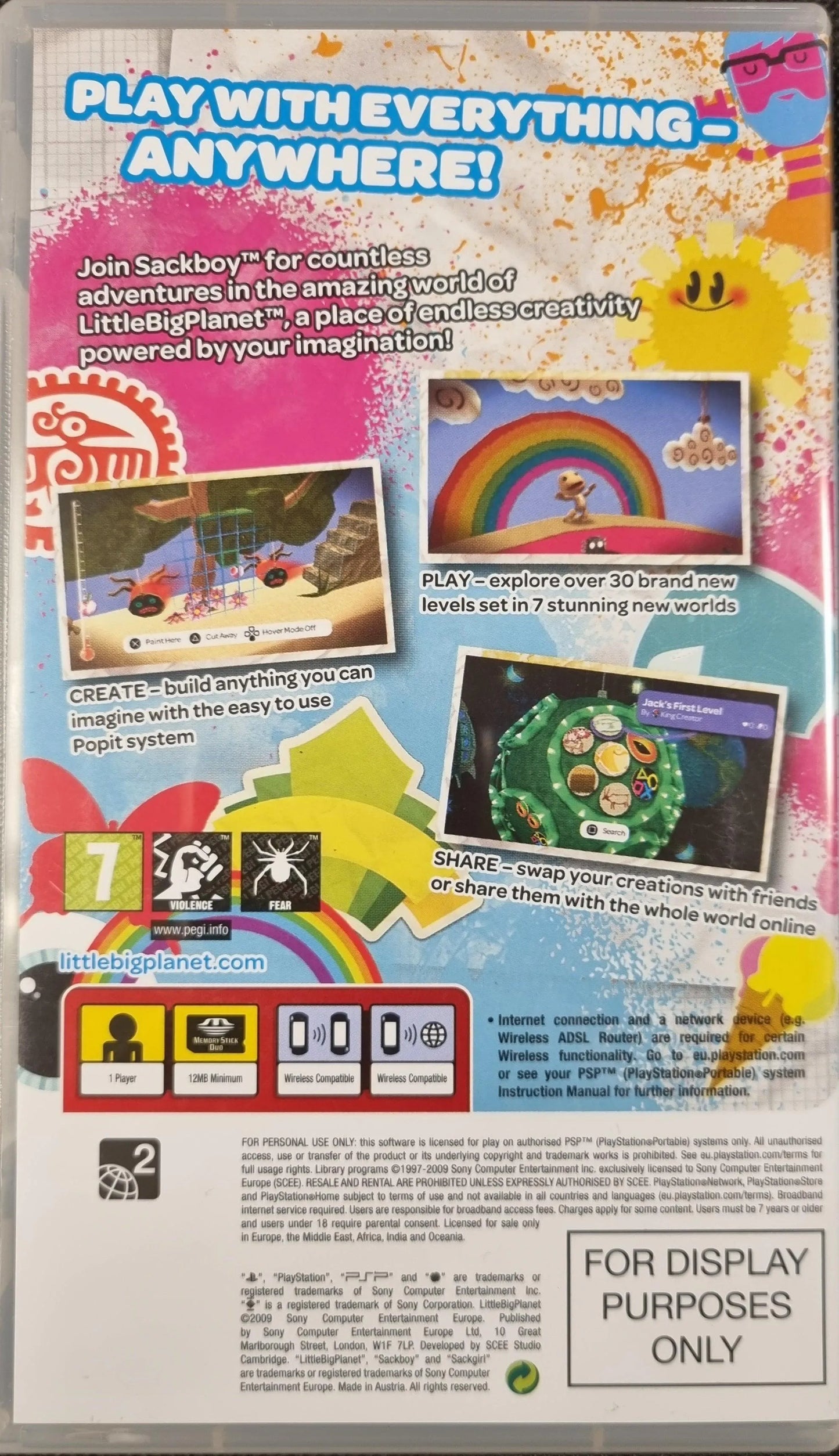 LittleBigPlanet (Display Purpose Only, u. manual) - ZZGames.dk