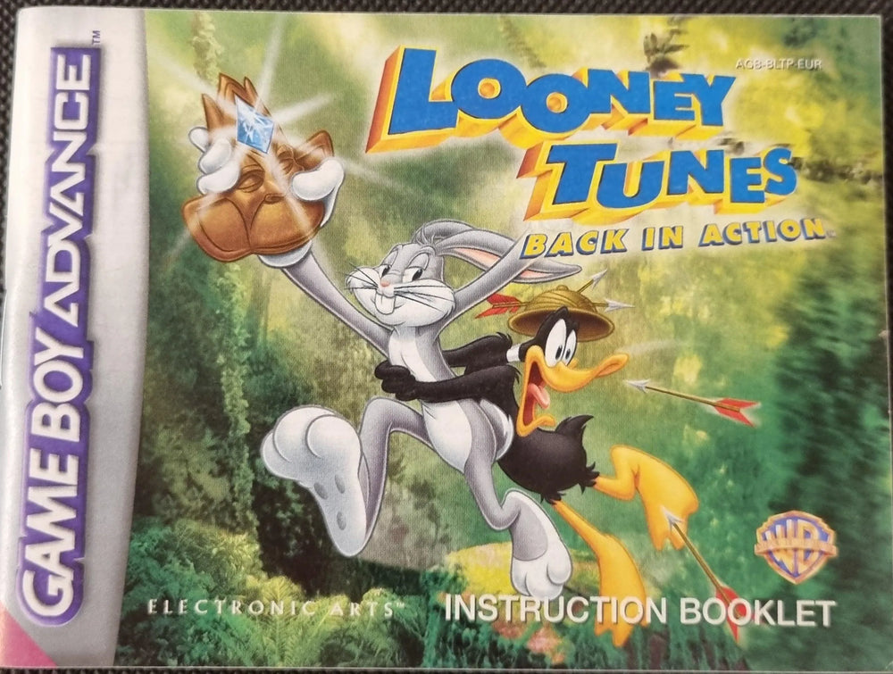Looney Tunes Back In Action manual (EUR) - ZZGames.dk