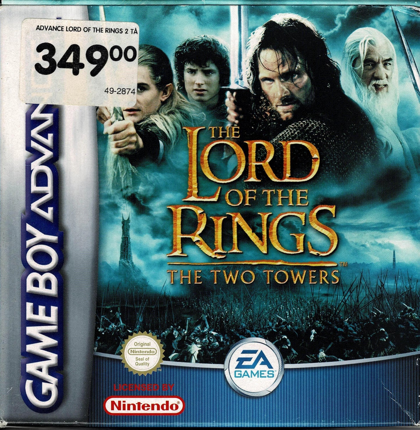 LOTR: The Two Towers i Æske - ZZGames.dk
