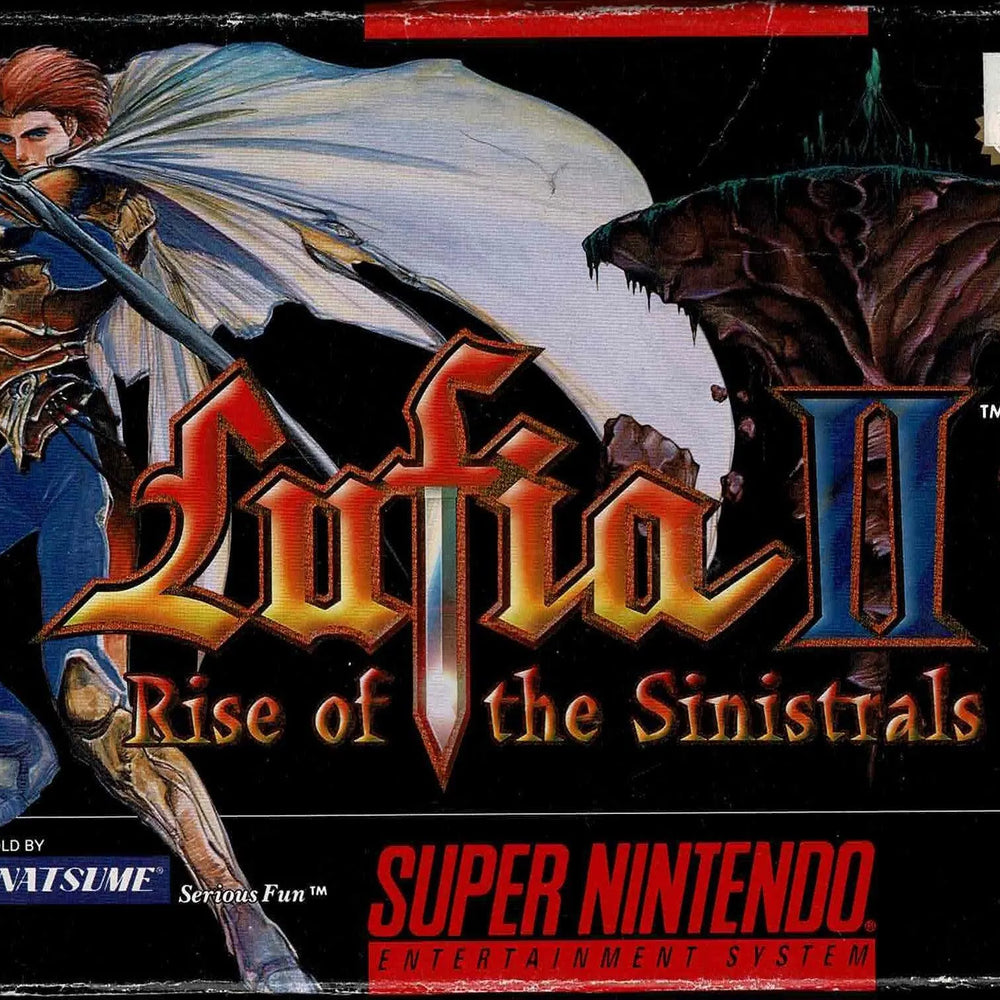 Lufia 2 NTSC i æske (u. manual m. kosmetiske fejl) - ZZGames.dk
