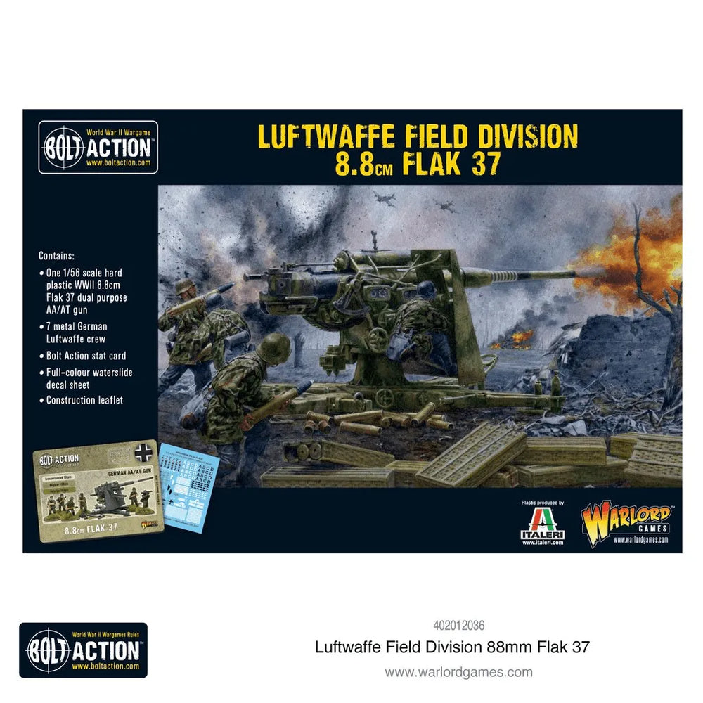 Luftwaffe Field Division 88mm Flak 37 - ZZGames.dk