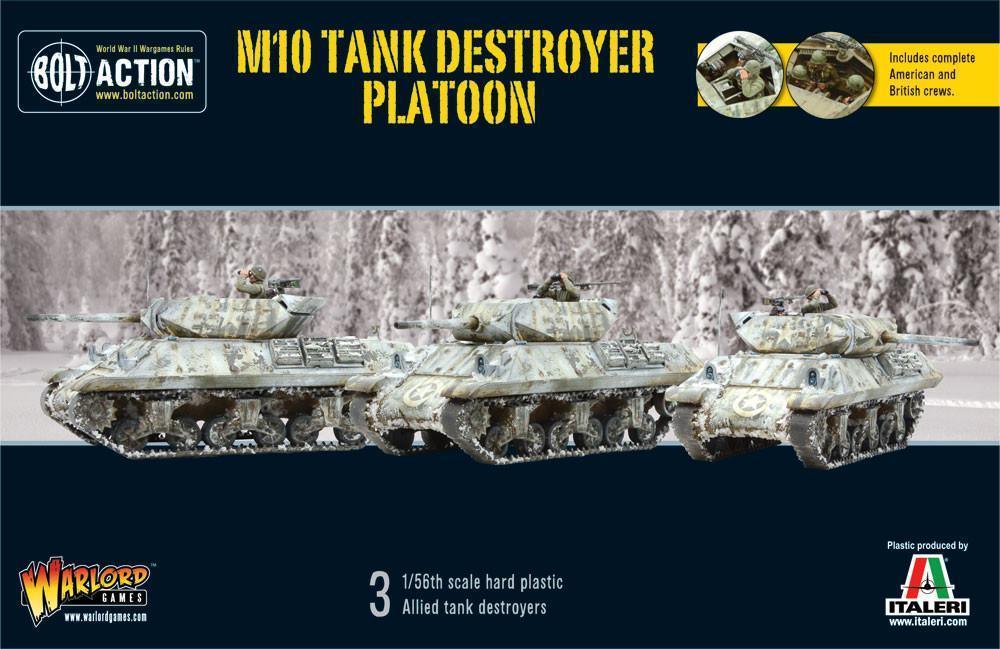 US M10 Tank Destroyer Platoon - ZZGames.dk