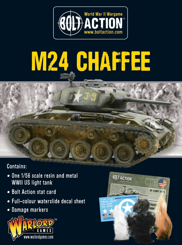 M24 Chaffee US Light Tank - ZZGames.dk
