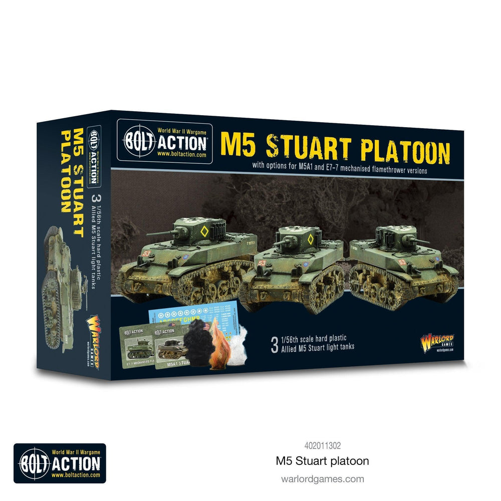 M5 Stuart Platoon - ZZGames.dk