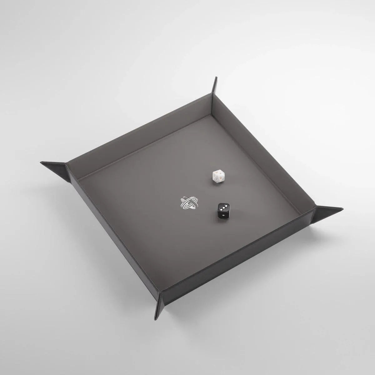 Magnetic Dice Tray Square Black/Gray - ZZGames.dk