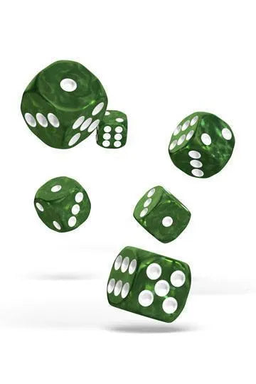 MARBLE: Green 16mm (12 pcs) - ZZGames.dk