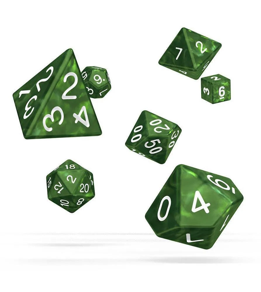 MARBLE: Green (7 pcs) - ZZGames.dk